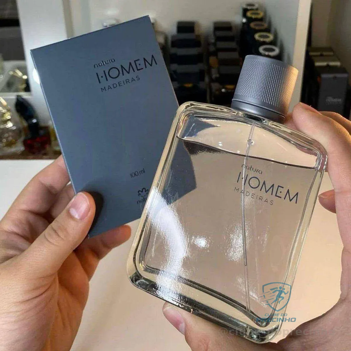 Perfume Natura Homem Madeiras Desodorante Colônia - 100 Ml