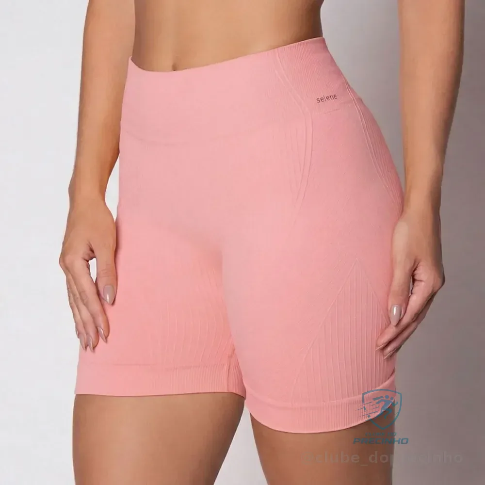 Short Feminino Poliamida Selene Zero Transparência