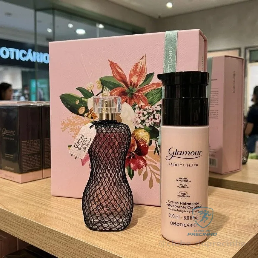 O Boticário Glamour Secrets Black (2 Itens)