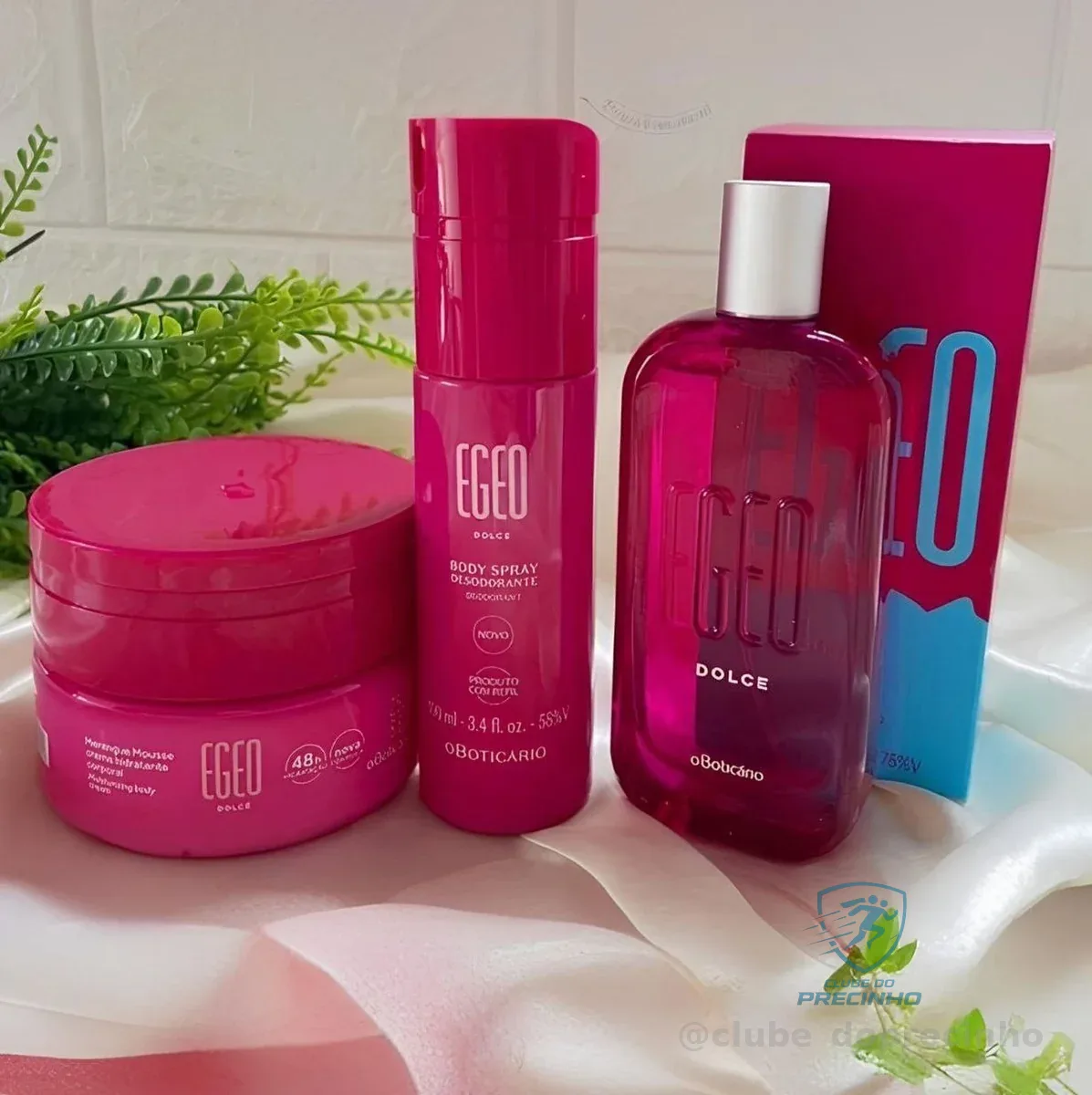 O Boticário Egeo Dolce Kit Presente (3 Itens)