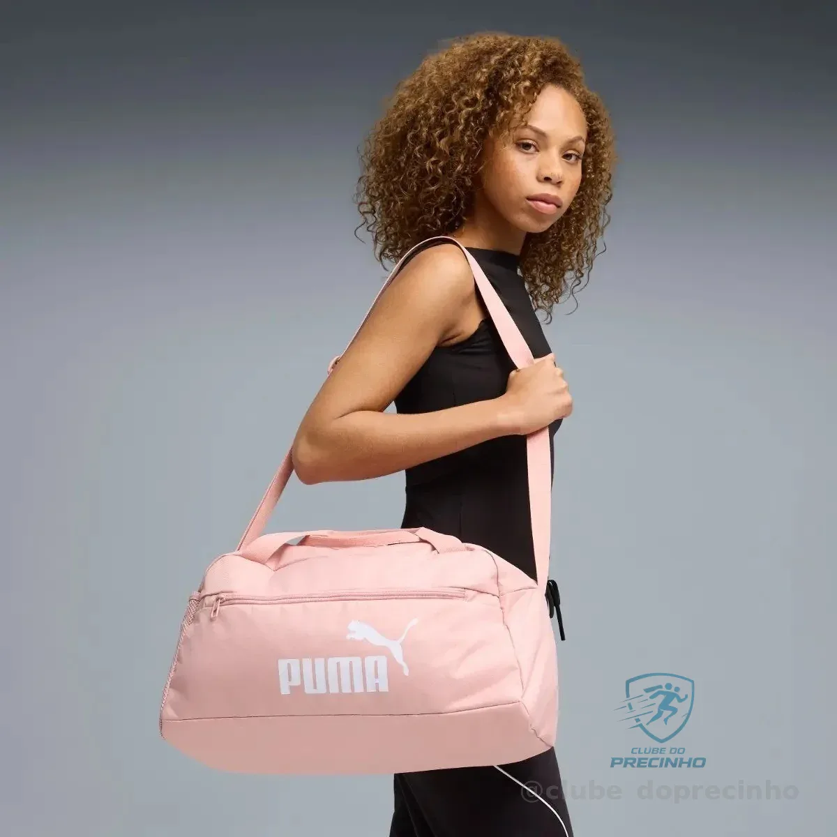 Puma Phase Small Sports Bag Rosa Liso