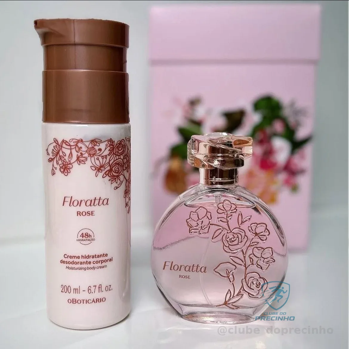 O Boticário Floratta Rosé Kit Presente (2 Itens)