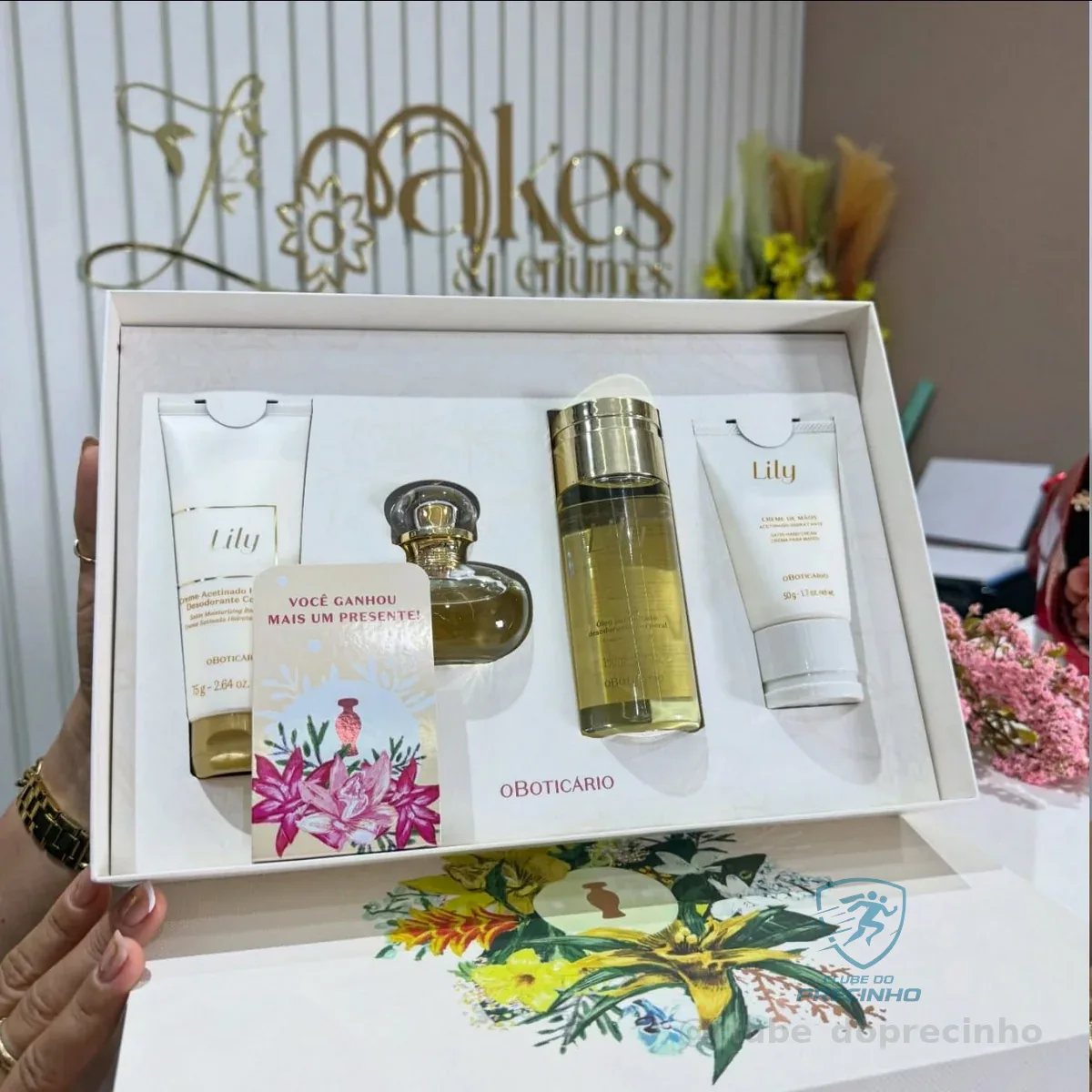 O Boticário Lily Kit Presente(4 Itens)
