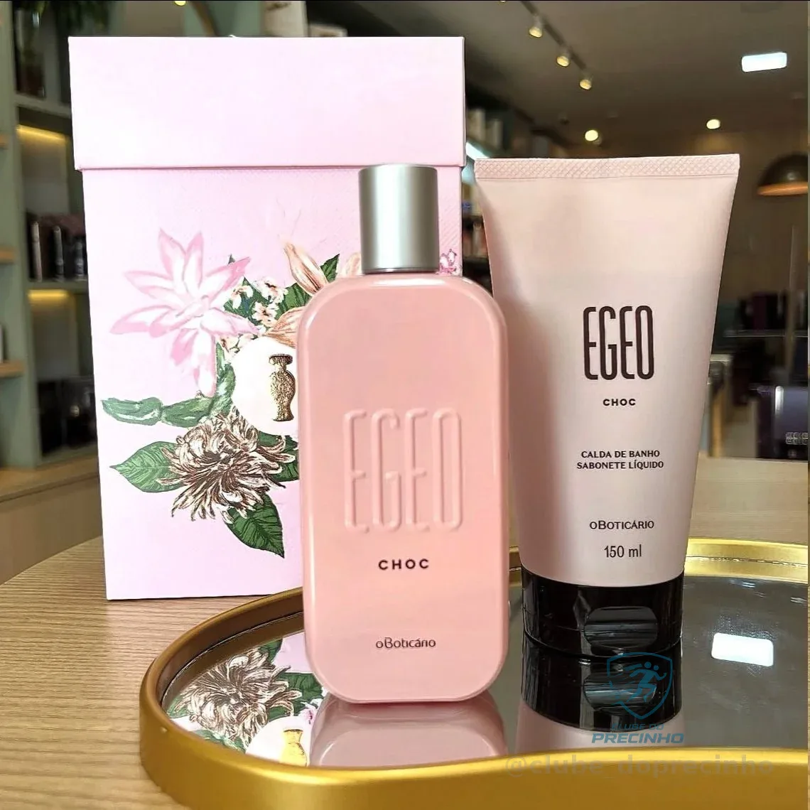 Kit Presente Egeo Choc O Boticário Original