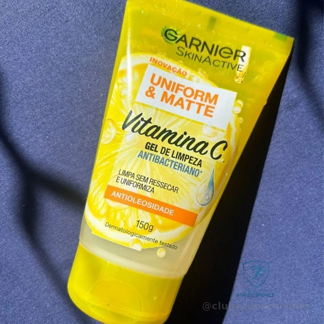 Gel De Limpeza Facial Hidratante Antimanchas Com Vitamina C E Pantenol Para Controle De Oleosidade Express Aclara Garnier 150ml Mista Dia/noite