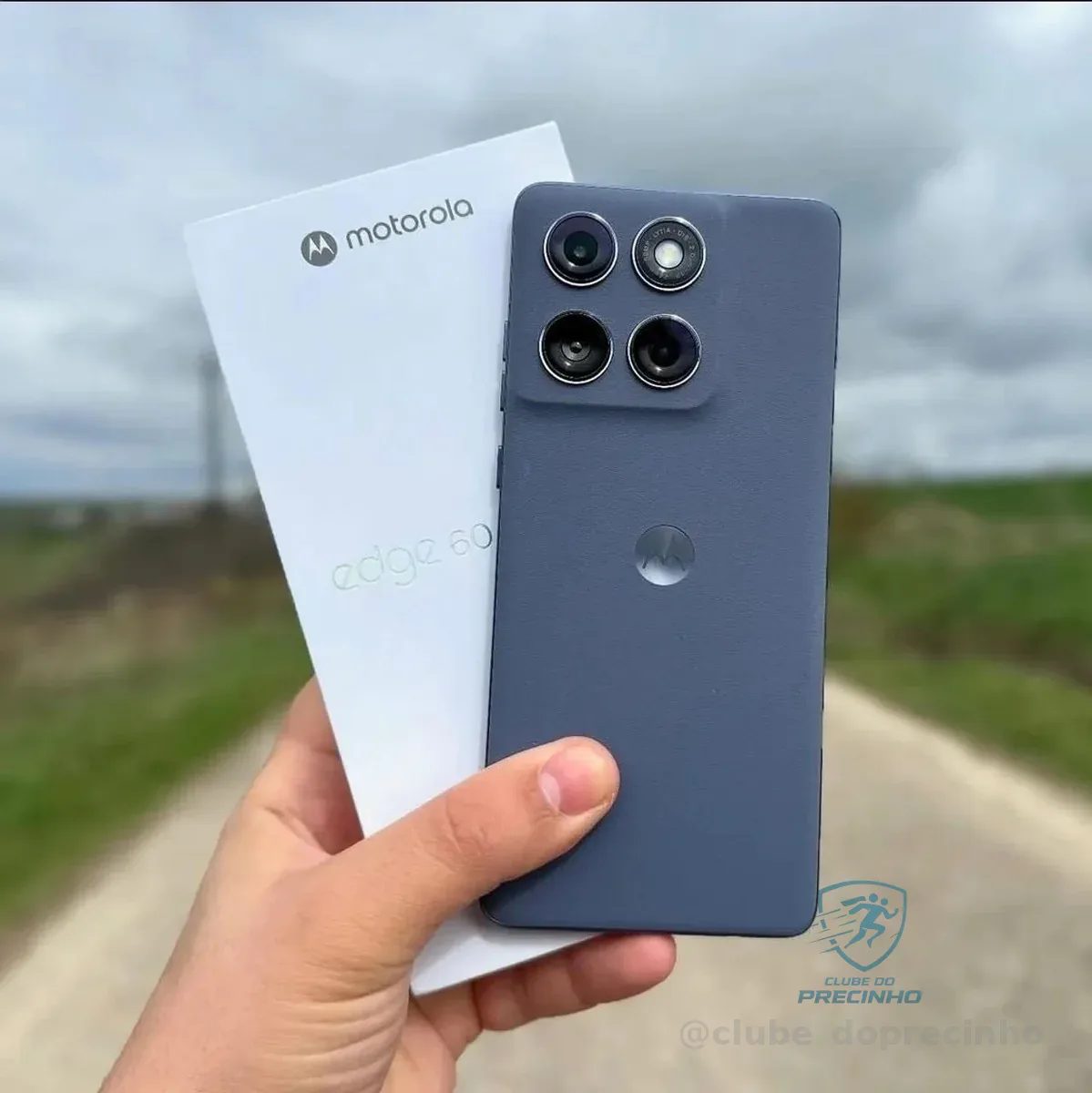 Smartphone Motorola Edge 60 Fusion 5g - 256gb 16gb (8gb Ram+8gb Ram Boost) 50mp Sony Ai Camera Ip68 Nfc - Cinza Vegan Leather