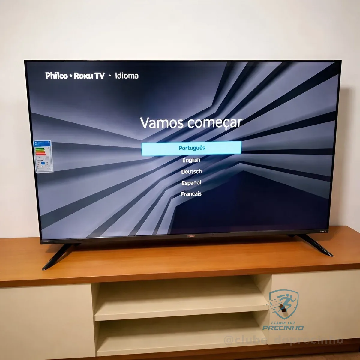 Smart TV 50" Philco QLED UHD Roku P50CRA