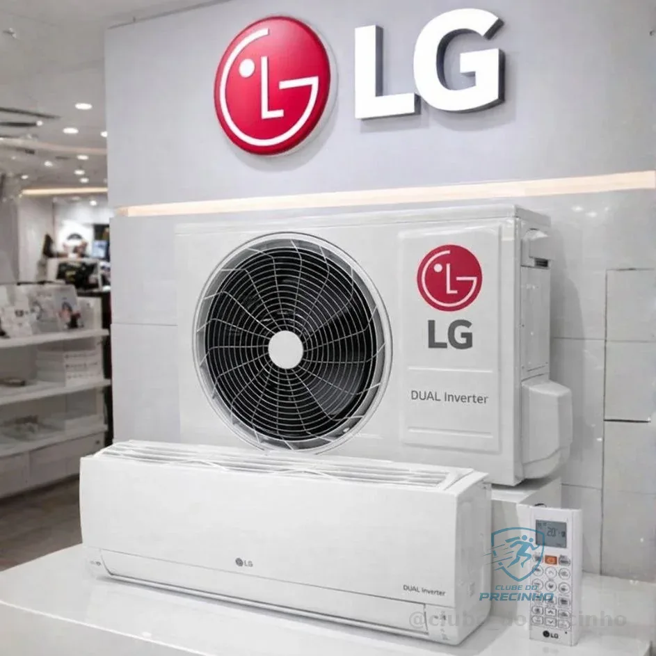 Ar Condicionado Split LG AI Dual Inverter Compact 9000 BTU/h Frio S3-Q09AAQAK - 220 Volts