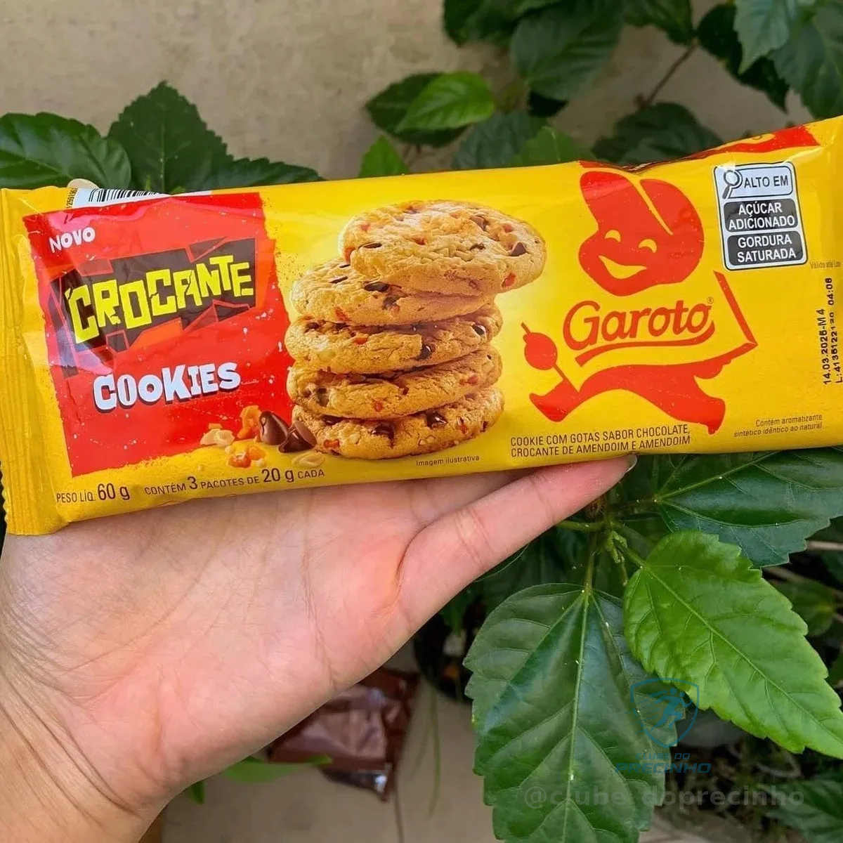 TA DADO O COOKIE, vai acabar rápido