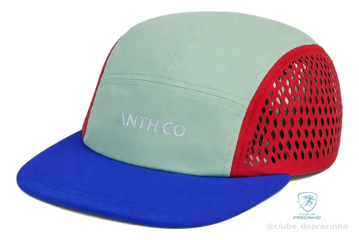 Boné Five Panel Impermeável Anth Co Corrida Wave Unissex