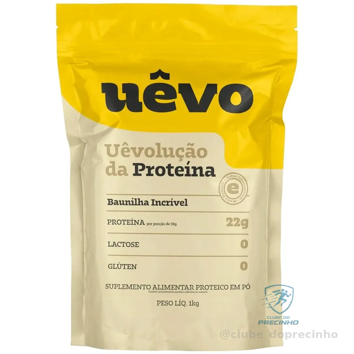 Albumina Uevo Refil 1kg Baunilha