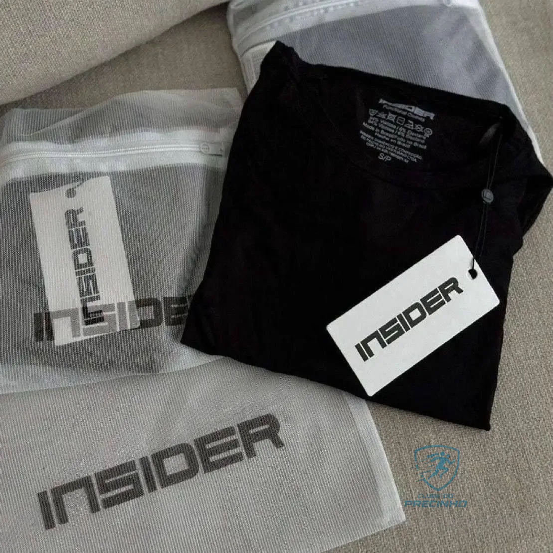Kit 3 Camisetas Tech T-shirt Masculino Insider