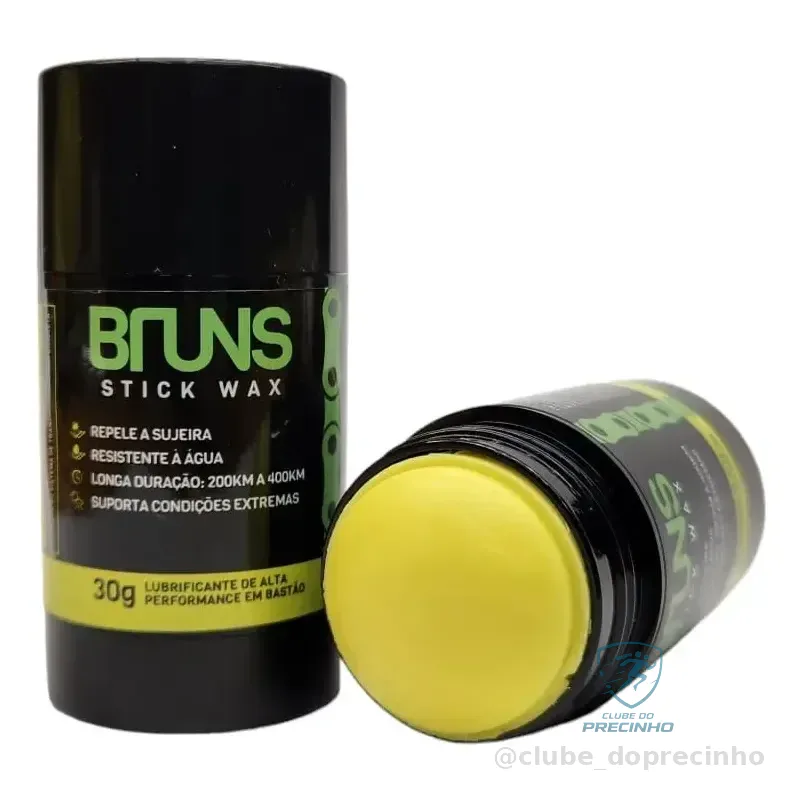 Lubrificante De Corrente Em Bastão Stick Wax Bruns Kit 2 Und