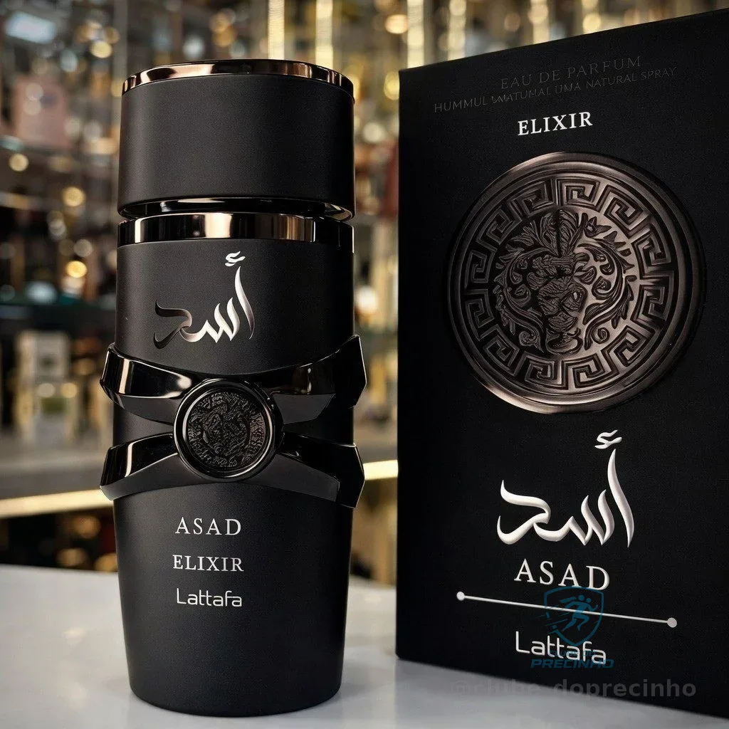 Perfume Asad Elixir 100ml Eau De Parfum Original Edp Lançamento 2026 Original C/ Nf