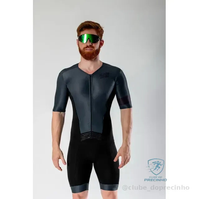 Macaquinho Carbon Unissex Triathlon Vezzo