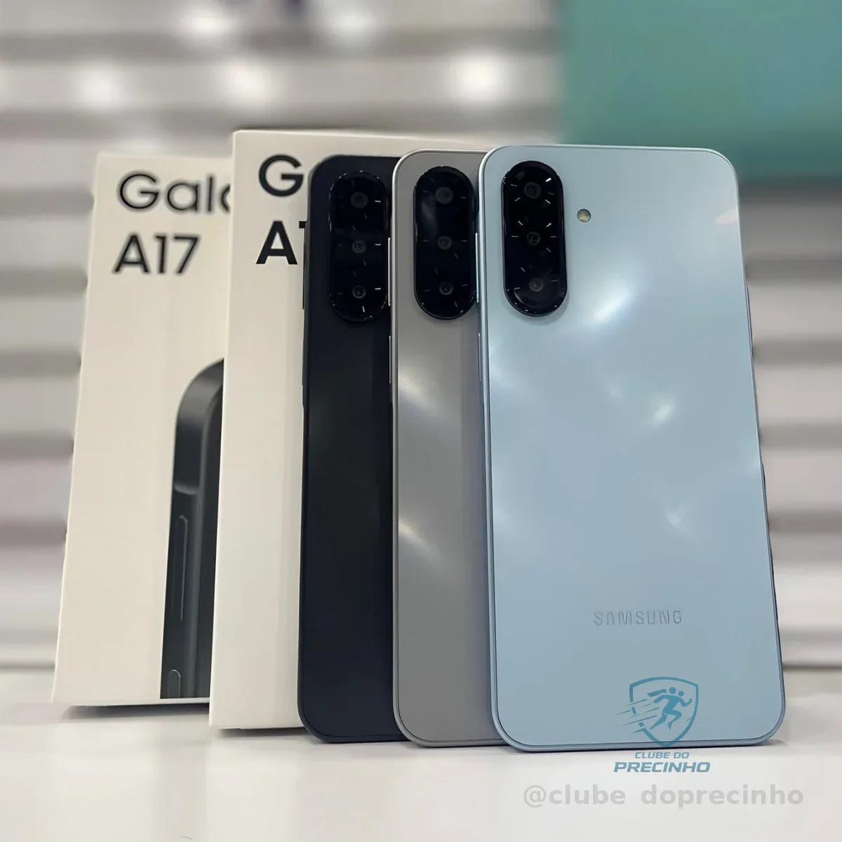 Celular Samsung Galaxy A17 Com Ia, 128gb, 4gb Ram, Câm De 50mp, Tela De 6.7 , Nfc, Ip54 - Cinza