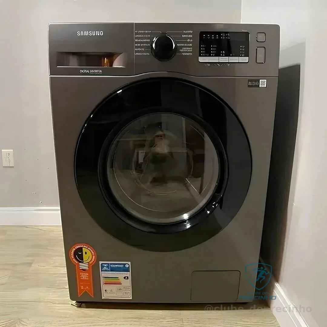 Samsung Lava e Seca WD11M com Digital Inverter WD11M4473PX Inox Look 11/7kg - 220V