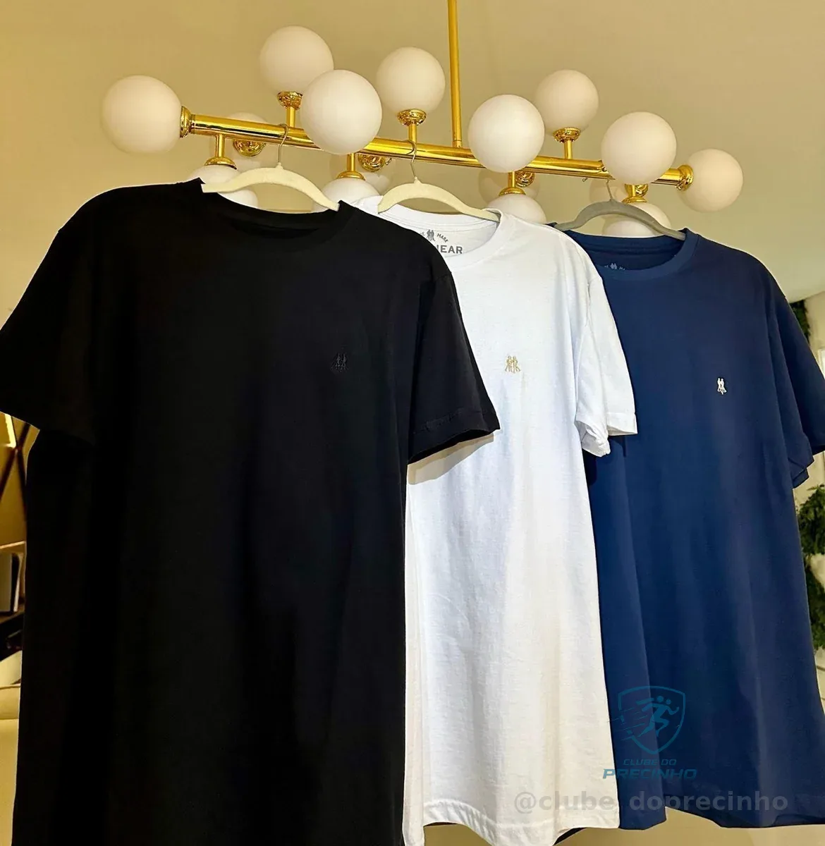Kit 3 Camisetas Masculinas Polo Wear Sortido 1 M Lisa