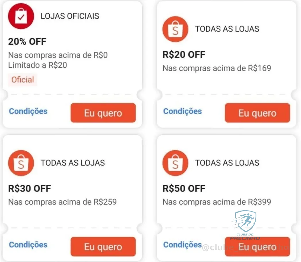 Cupom de Desconto Shopee 2026
