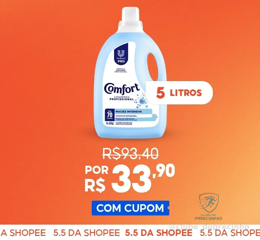 Amaciante 5L Comfort