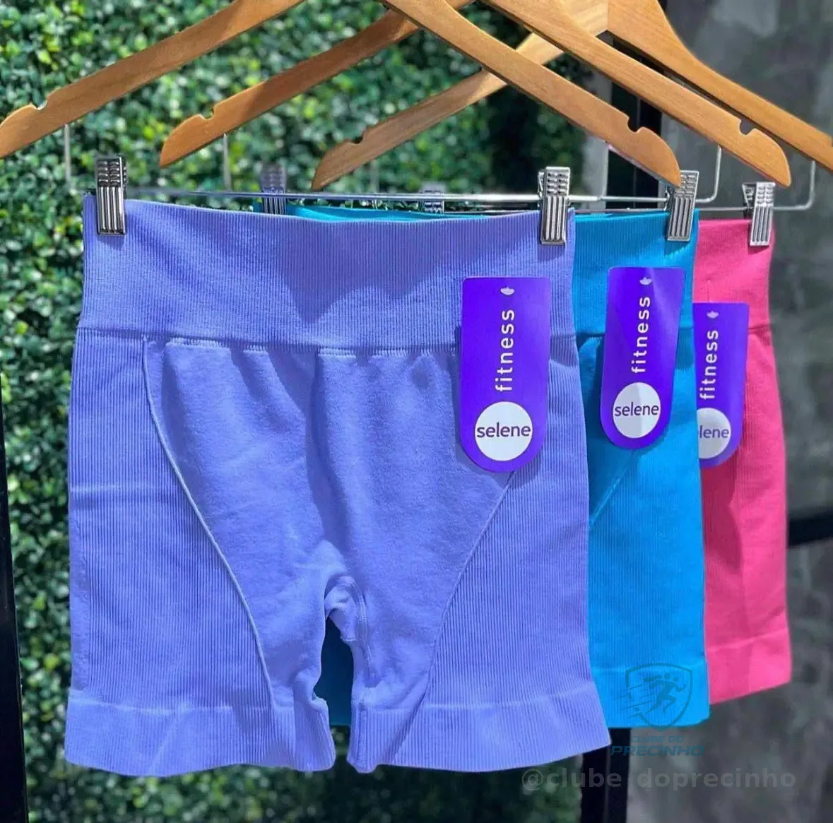 Short Selene Push Up Sem Transparência Levanta Bumbum Treino