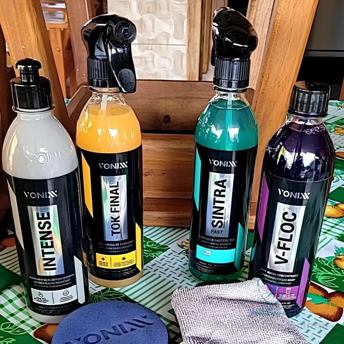 Kit Shampoo V-Floc Cera Tok Final Sintra Fast Intense Vonixx