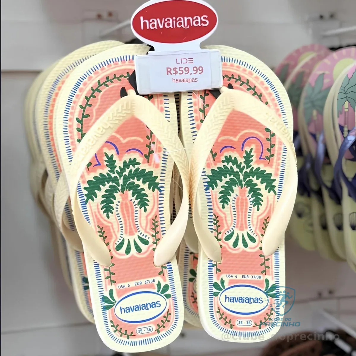Chinelo Havaianas Top Summer Vibes Feminino Original