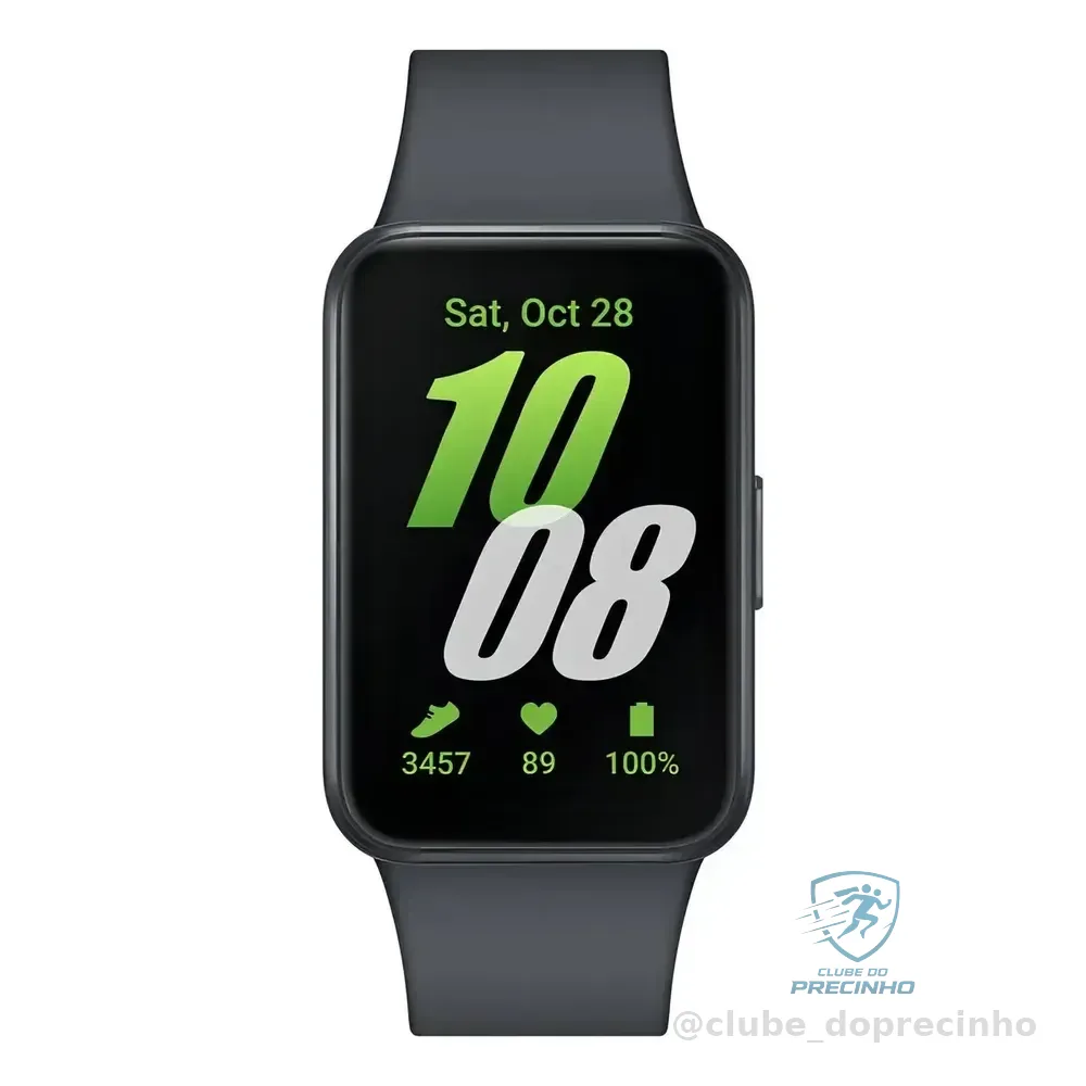 Smartwatch Samsung Galaxy Fit3 Display 1.6 Grafite Liso Grafit