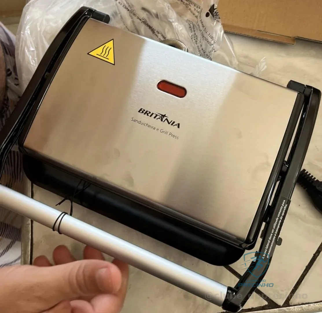 Britânia SANDUICHEIRA E GRILL PRESS 127V, BGR27I