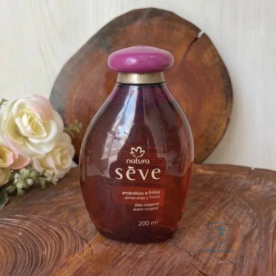 Óleo Seve Amêndoas E Frésia Natura Deo Corporal - 200ml