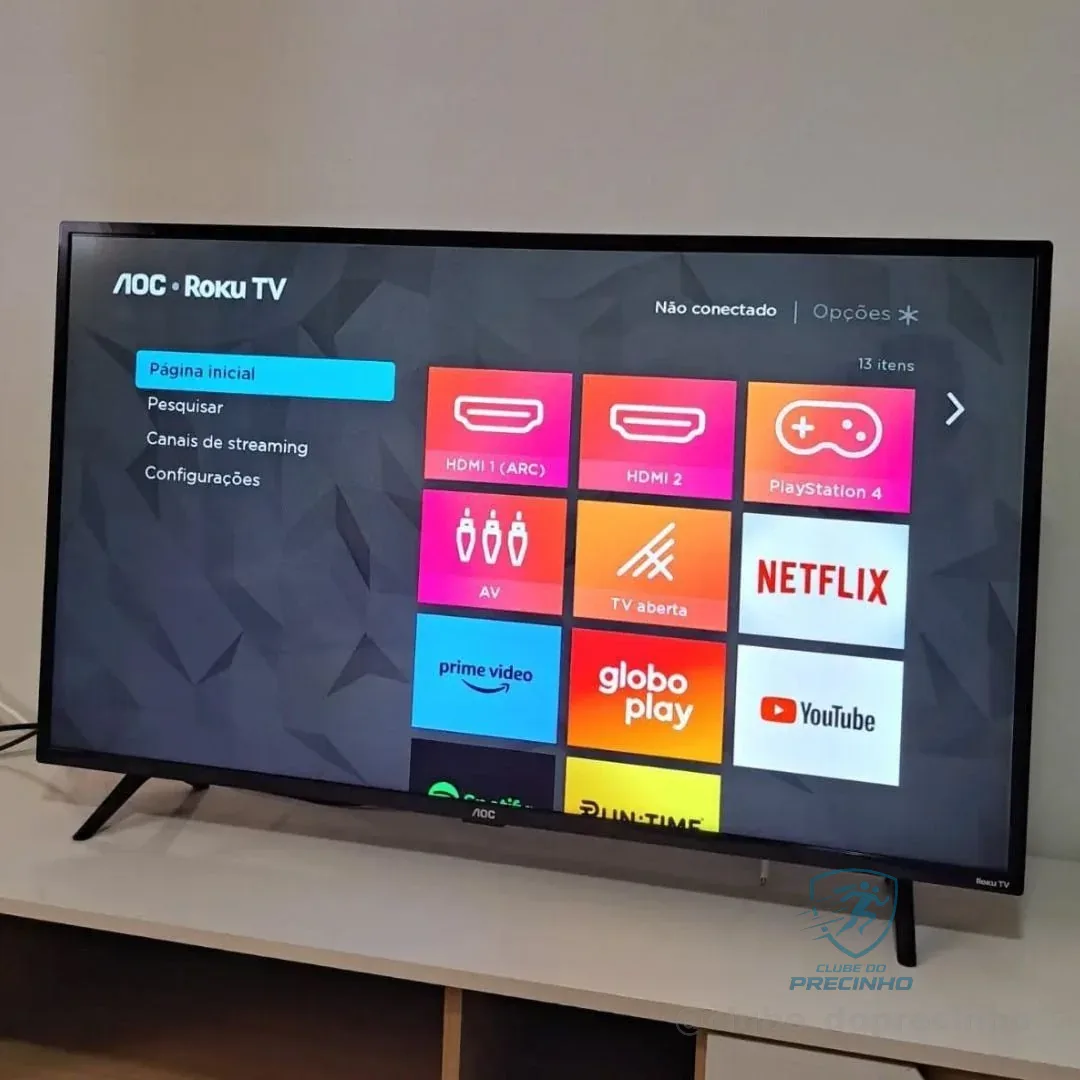 PRECINHO NA TV 43”, ideal pro quarto