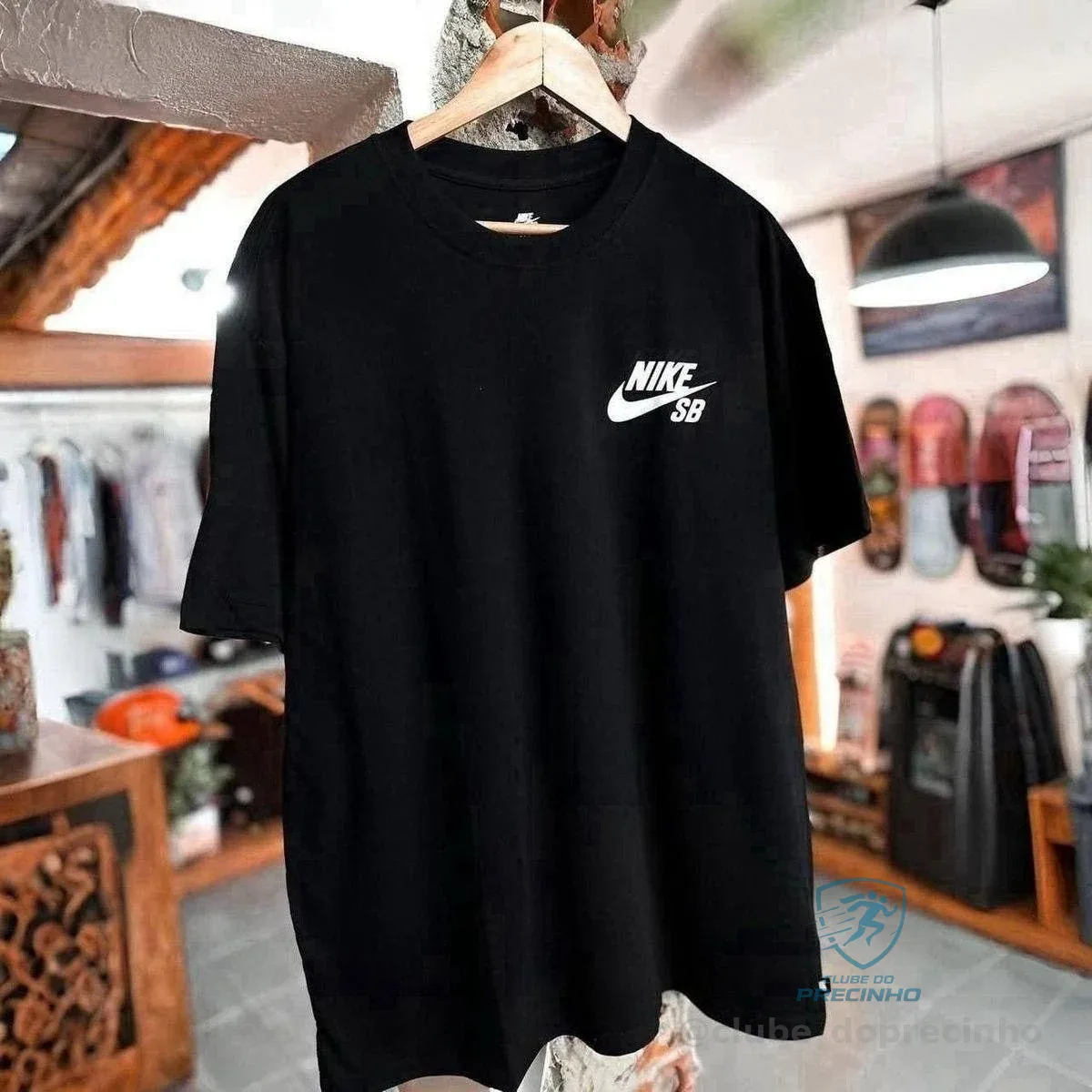 Camiseta Manga Curta M Nk Sb Tee Logo
