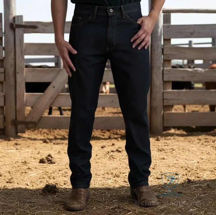 Calça Jeans Masculina Trabalho Reforçada Promoção Atacado