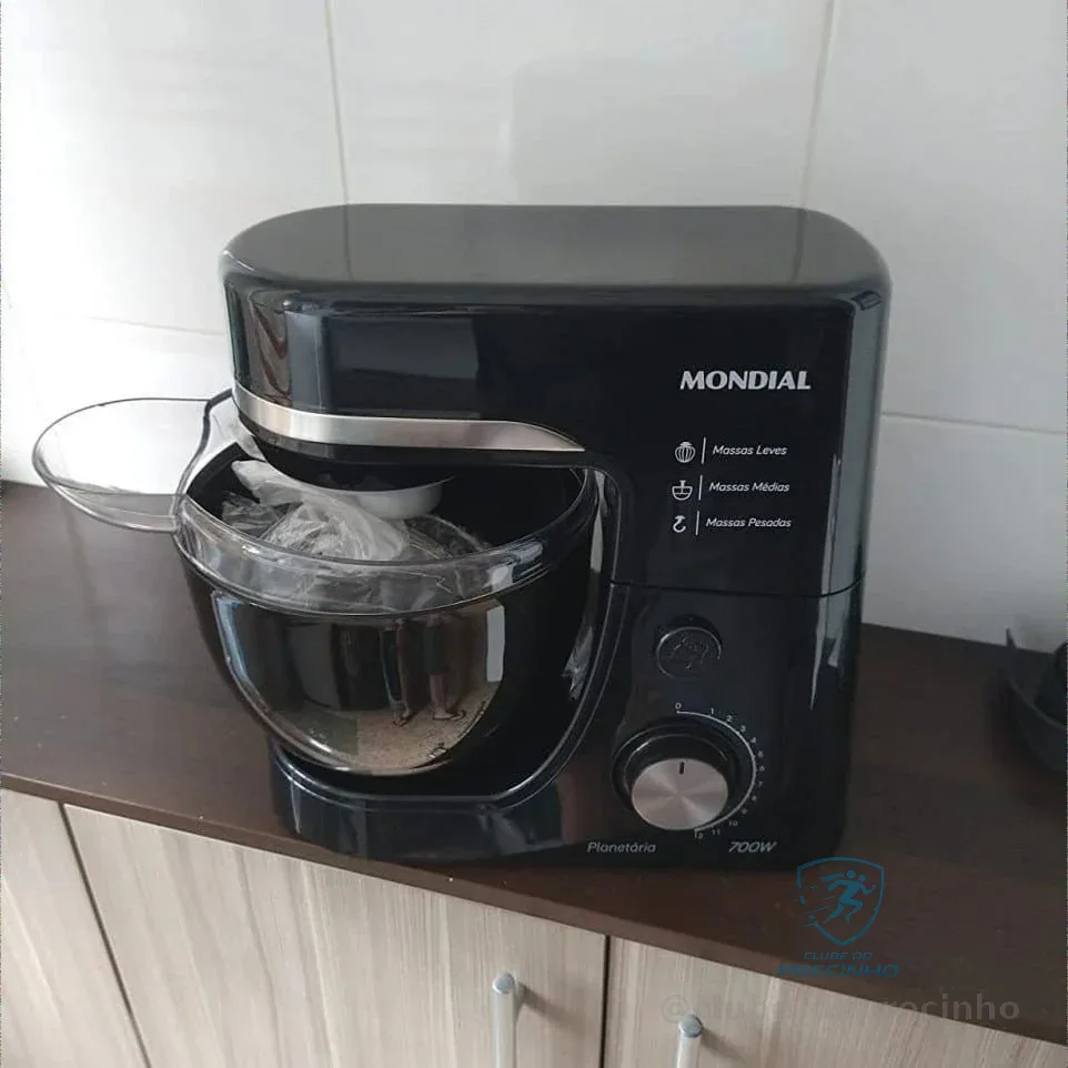 Batedeira Planetária, Mondial, 700w - Bp-03-b Preto 127v