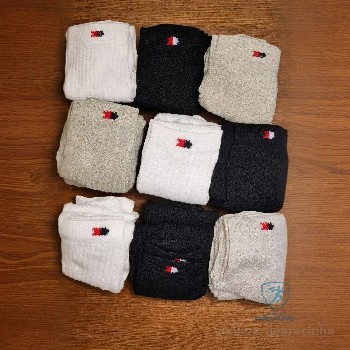 Kit 15 Pares Meias Sport Algodão Cano Alto Sandrini Conforto Sortidos 39-43