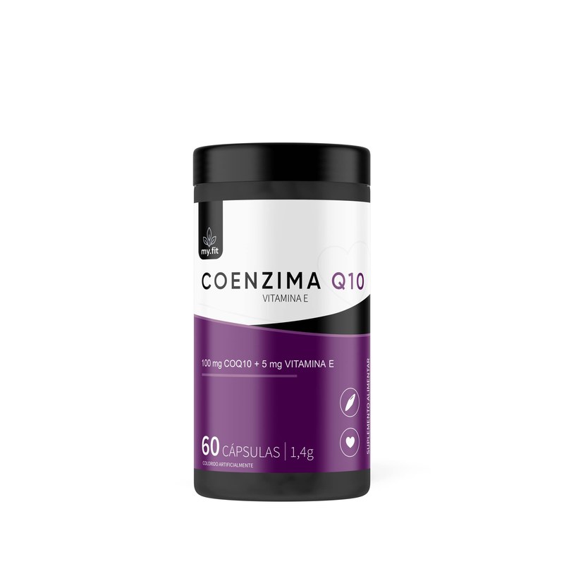 Coenzima Q10 (Coq-10) 100mg por Softgel (60 Doses) - Fórmula Premium com Vitamina E
