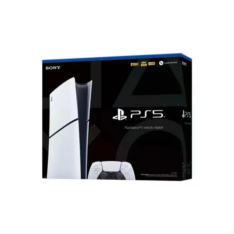 Console Playstation 5 Slim Edição Digital 825 Gb Branco