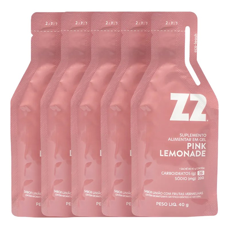Energy Gel Z2 Pink Lemonade Box 10 Unidades Sachê 40g Pink Lemonade
