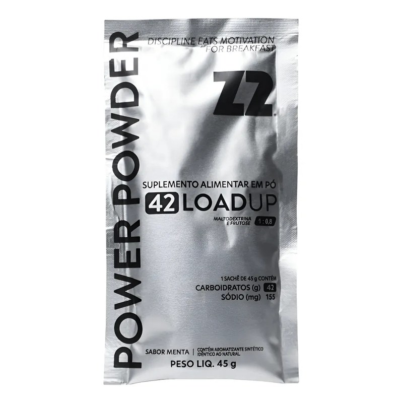 Intra-treino Power Powder Z2 Loadup Original Box 10 Sachês Menta