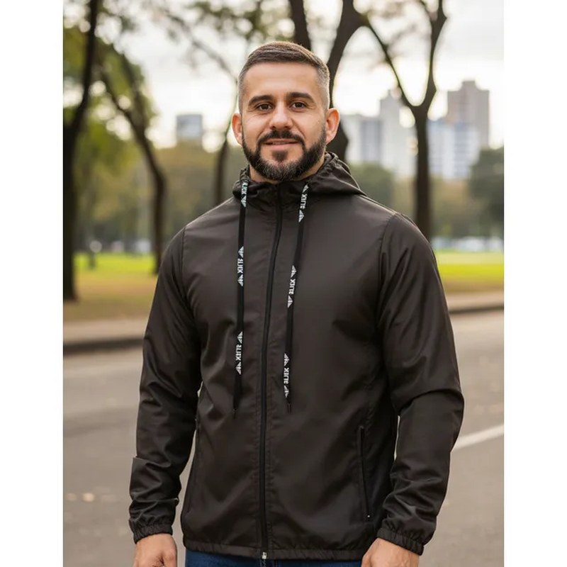 Jaqueta Corta Vento Blusa Masculino  - Resistente Água