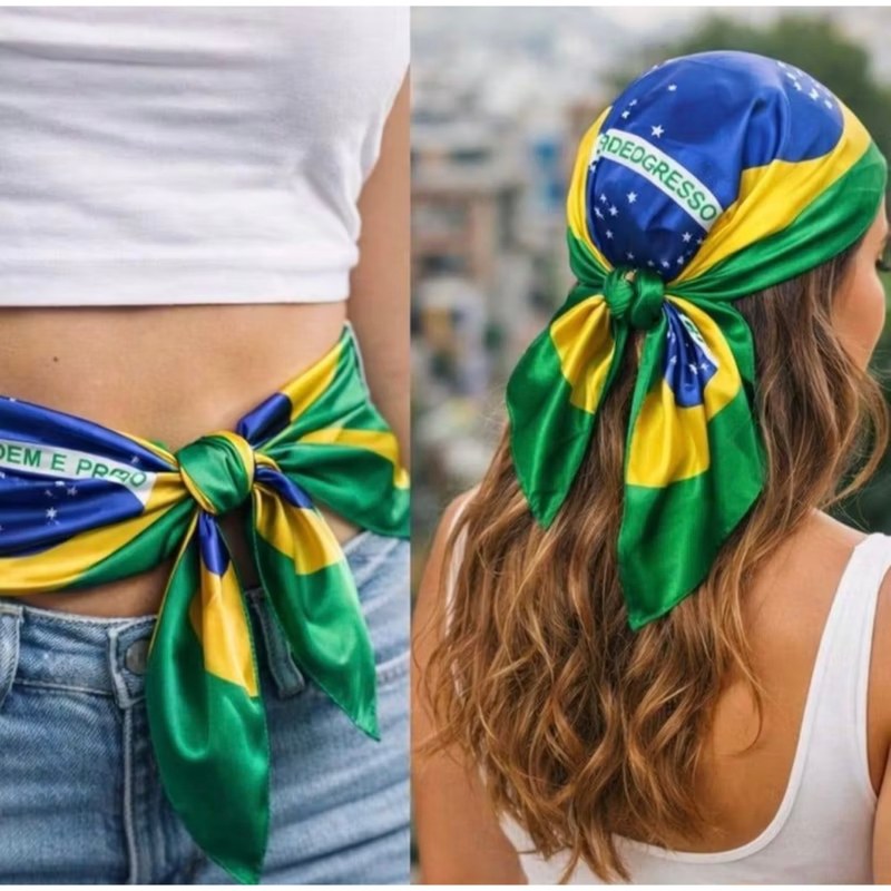 LENÇO DO BRASIL FEMININO