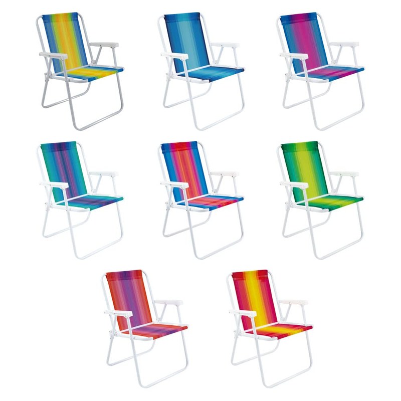 Mor - Cadeira Alta Aço Sortido