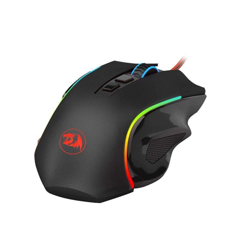 Mouse Gamer Redragon Griffin Preto RGB 7200 DPI M607