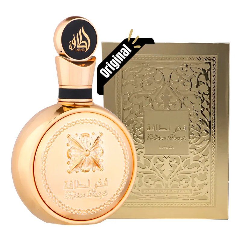 Perfume Árabe Lattafa Fakhar Gold Extrait Eau De Parfum 100m