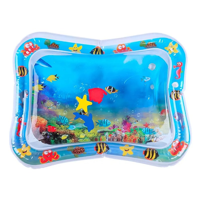 Tapete Almofada Água Atividades Didático Infantil Interativo Cor Peixe
