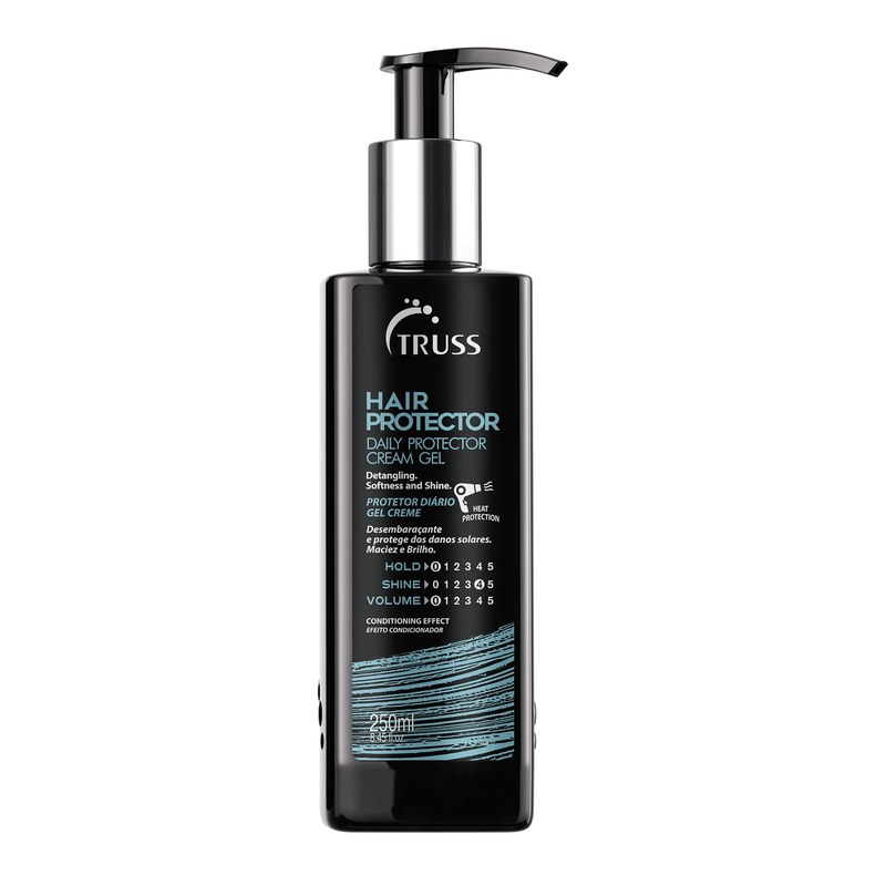 Truss Leave-in Hair Protector | Proteção Térmica e Hidratação | 250ml