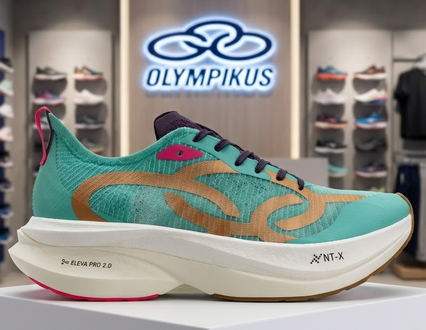 Tênis Unissex de Corrida Corre Grafeno 3 Olympikus Turquesa