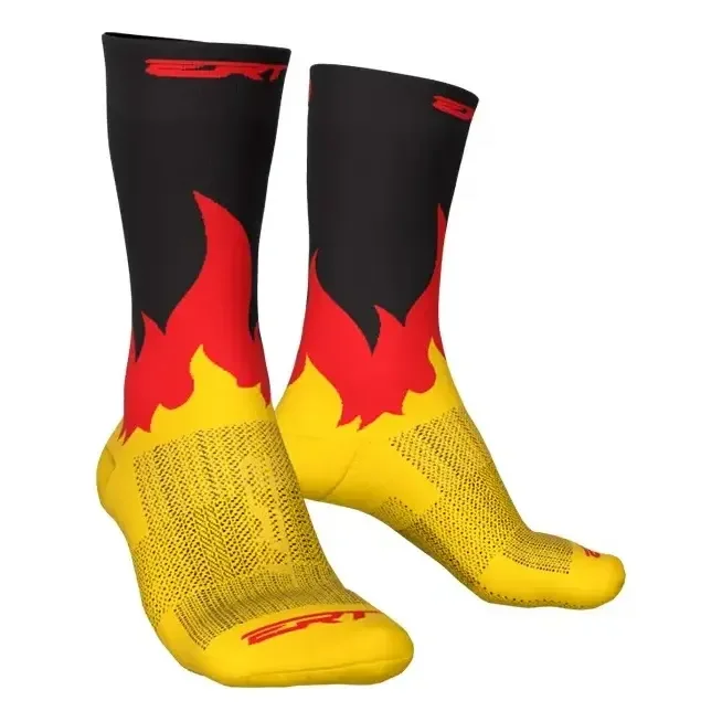 Meia Ert Ciclismo Ciclista Bike Corrida Respirável Academia On Fire