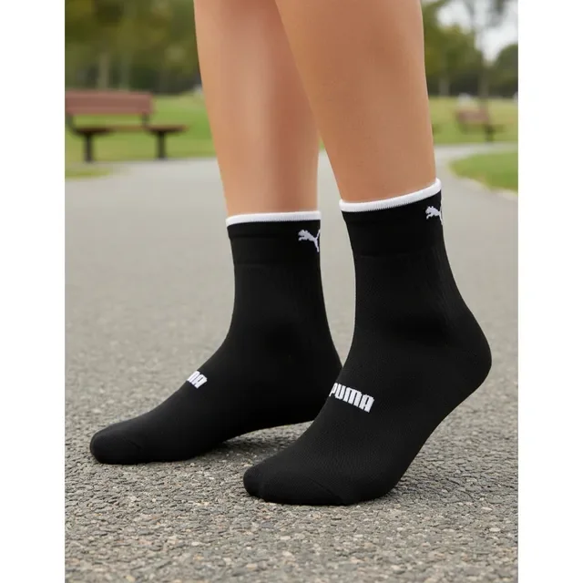 Meia Puma Dry Fit Poliamida Cano Baixo