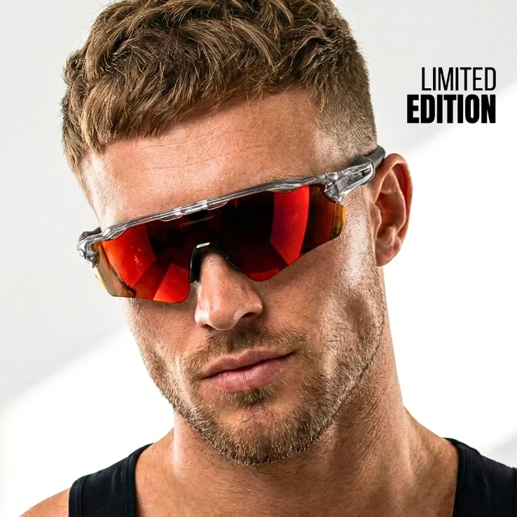 Óculos de Sol Race Esportivo Baixa Premium Pace Ciclismo Hike Corrida Bike uv400 Unissex